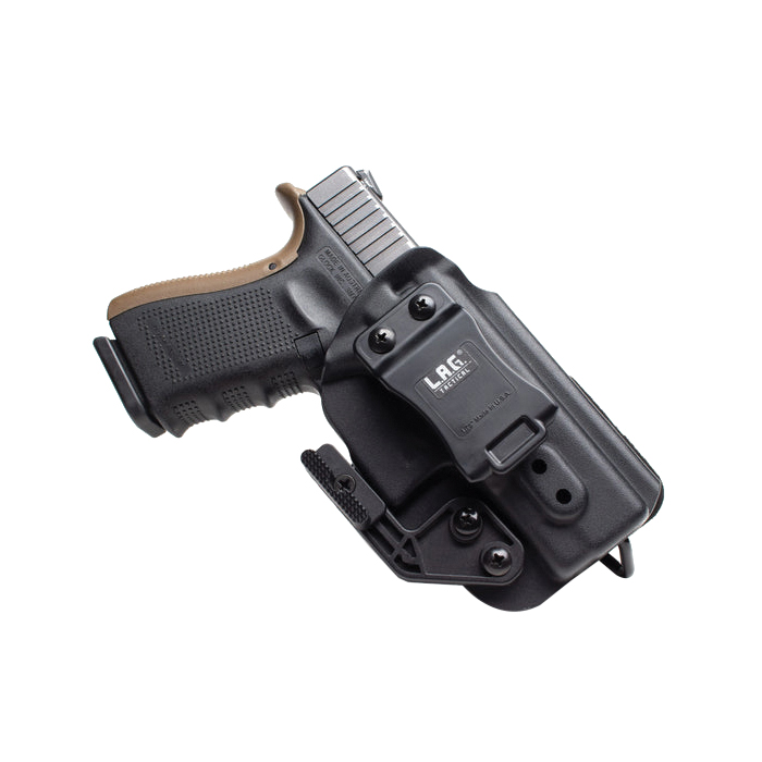 Lag Tactical Appendix MK II Glock G17/G22/G31 IWB Holster RH Kydex, Black