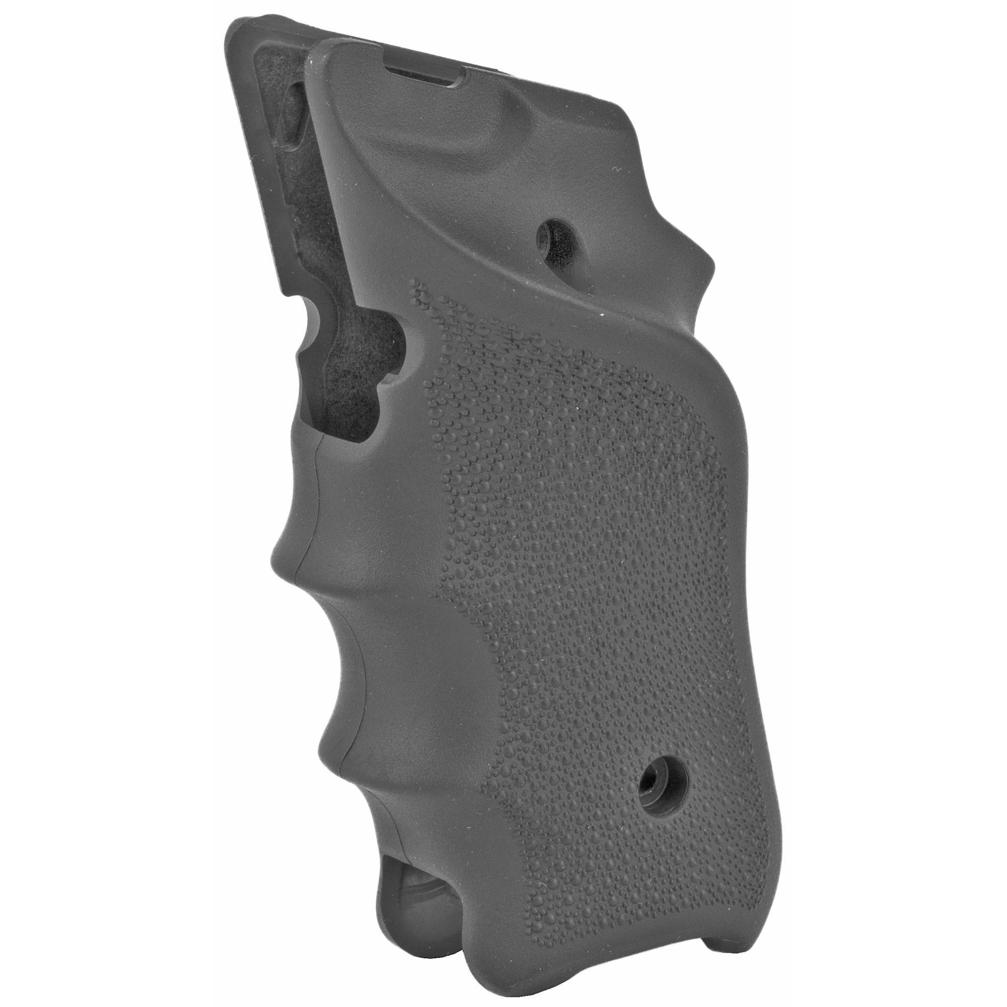 Hogue Rubber Grips, Finger Grooves and Right Hand Thumb Rest, Fits Ruger Mark IV, Black