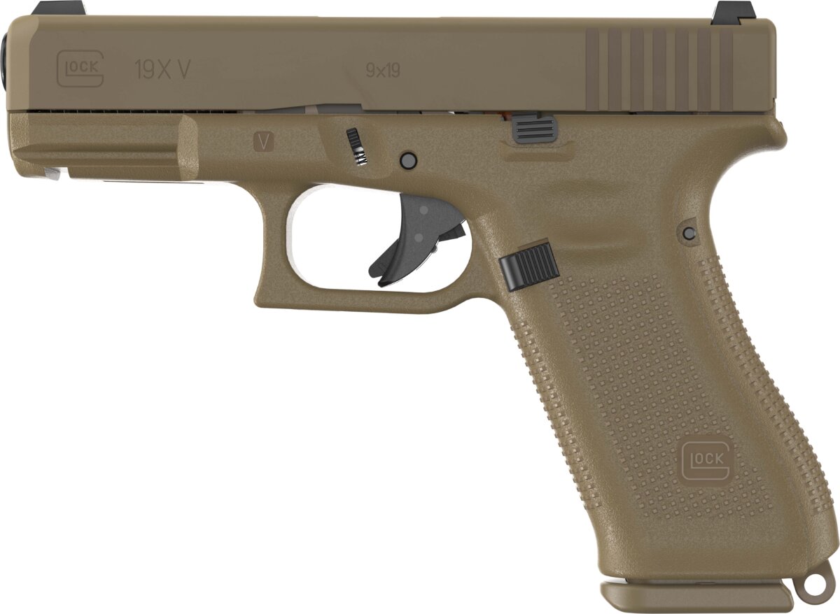 GLOCK G19X V 9MM 10+1 4.0" FDE GNS