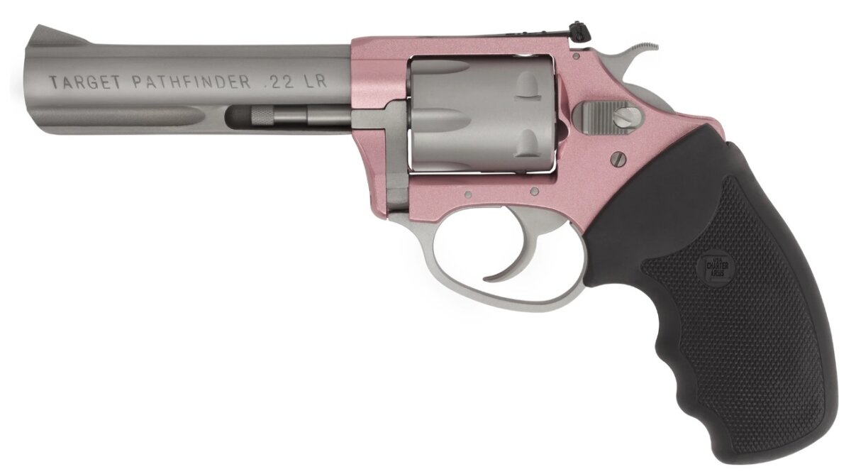 Charter Arms PATHFINDER PINK LADY 22LR 4.2# PINK/STAINLESS | 6 SHOT
