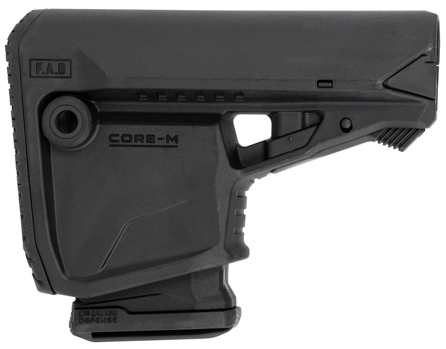 FAB Defense GL CORE MAG M4 Buttstock w/ Built-in Mag Carrier, Black