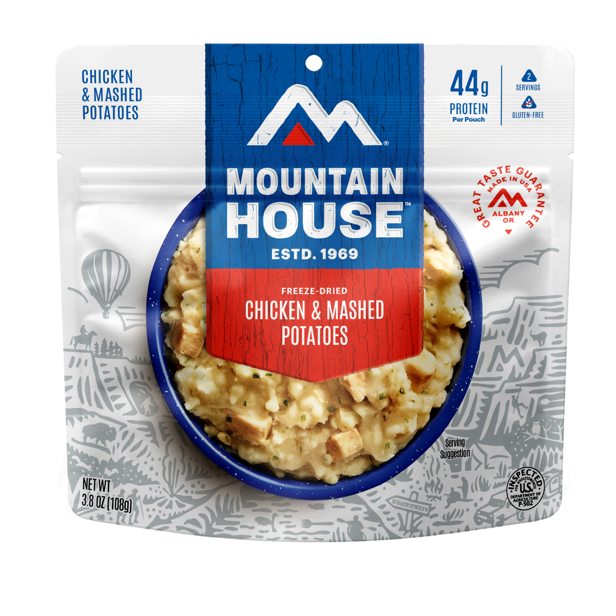 Mountain House Freeze Dried Chicken & Mashed Potatoes - 55185