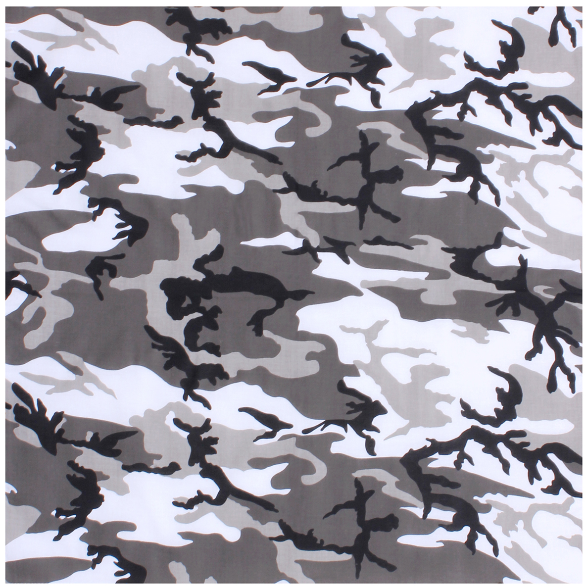 Rothco Large Camo Bandana 27 X 27 Inch - City Camo