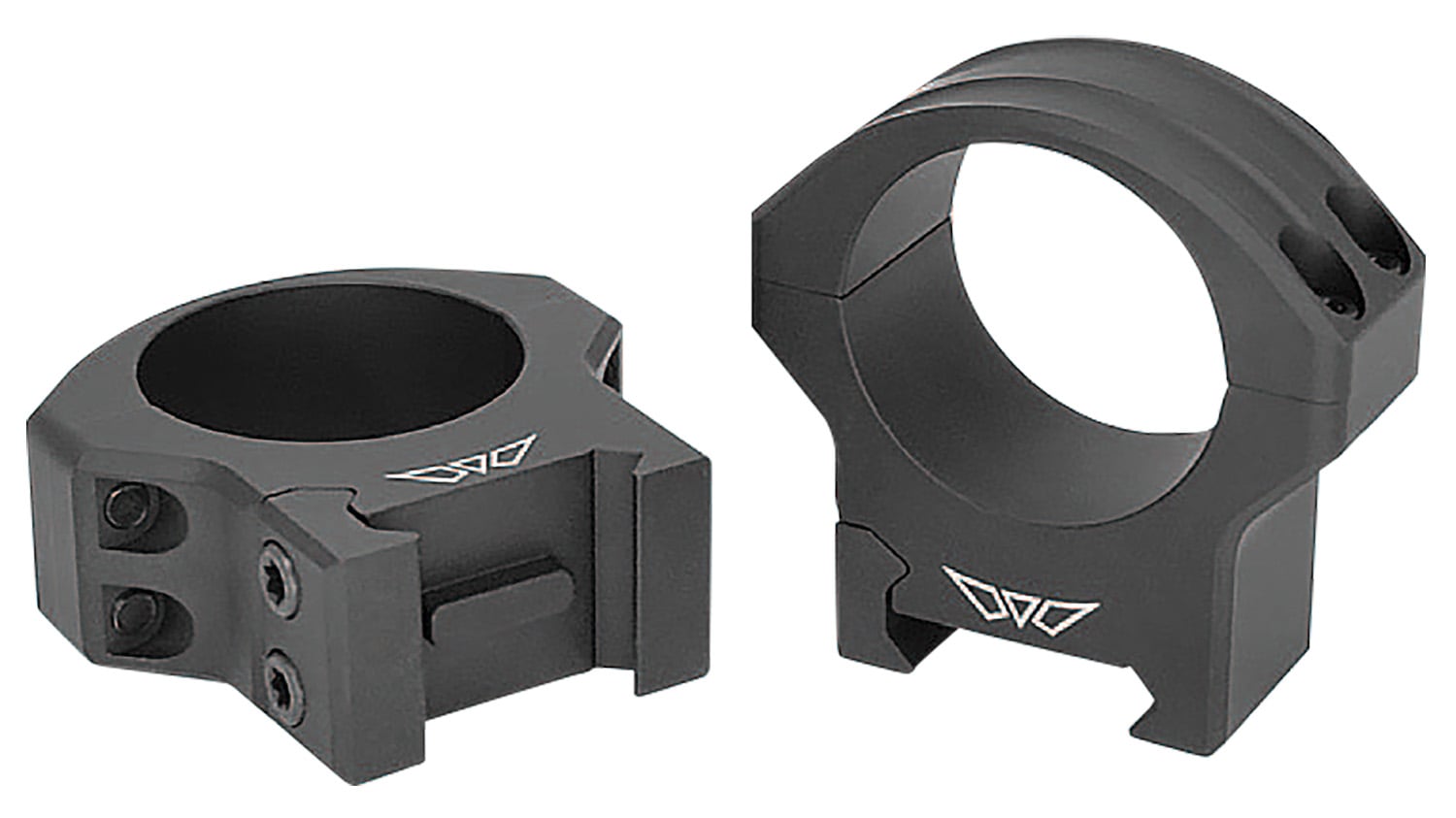 Warne HyperLite 1", Low Matte Rings - 8500M