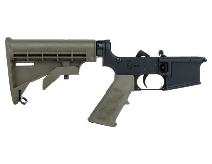 PSA AR15 Freedom Classic Lower, Olive Drab Green - 7779347