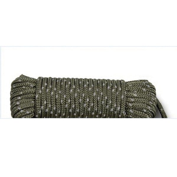 Hunter's Specialties Reflective Treestand Rope, 30' L, Olive Drab Green - 00775