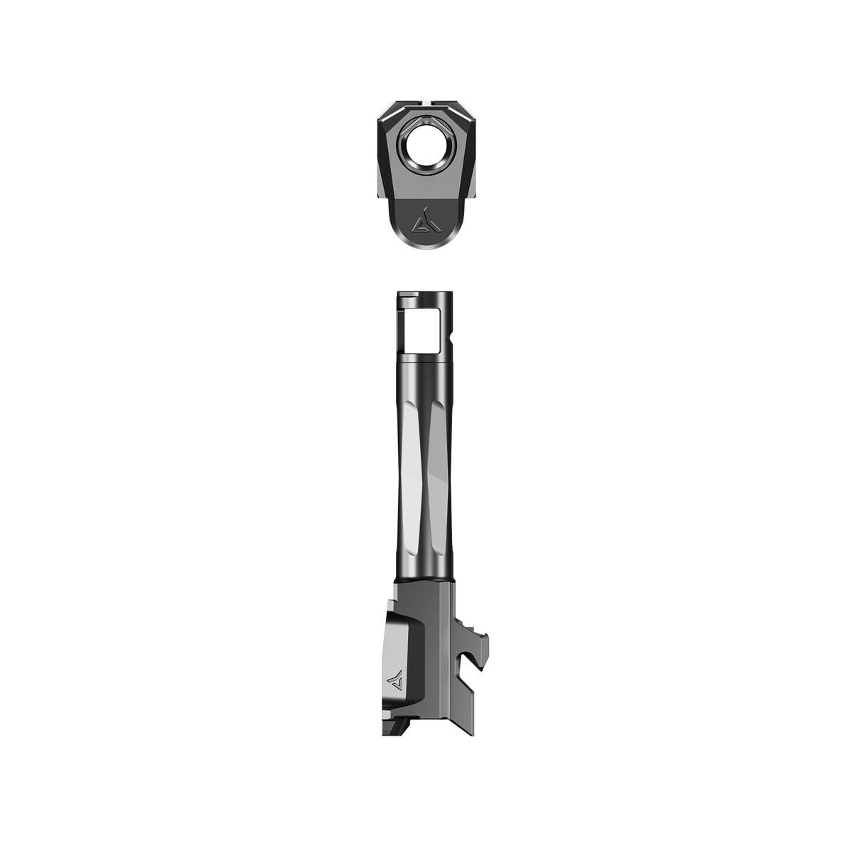 Radian Weapons Afterburner + Ramjet Barrel and Micro-Compensator 9mm Fits Glock G43, Black