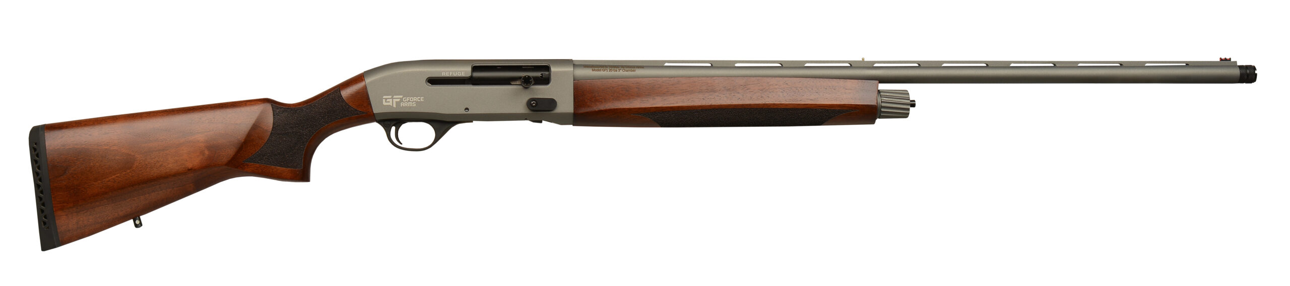 GForce GF-1 20GA Semi Auto Shotgun, Walnut Gray