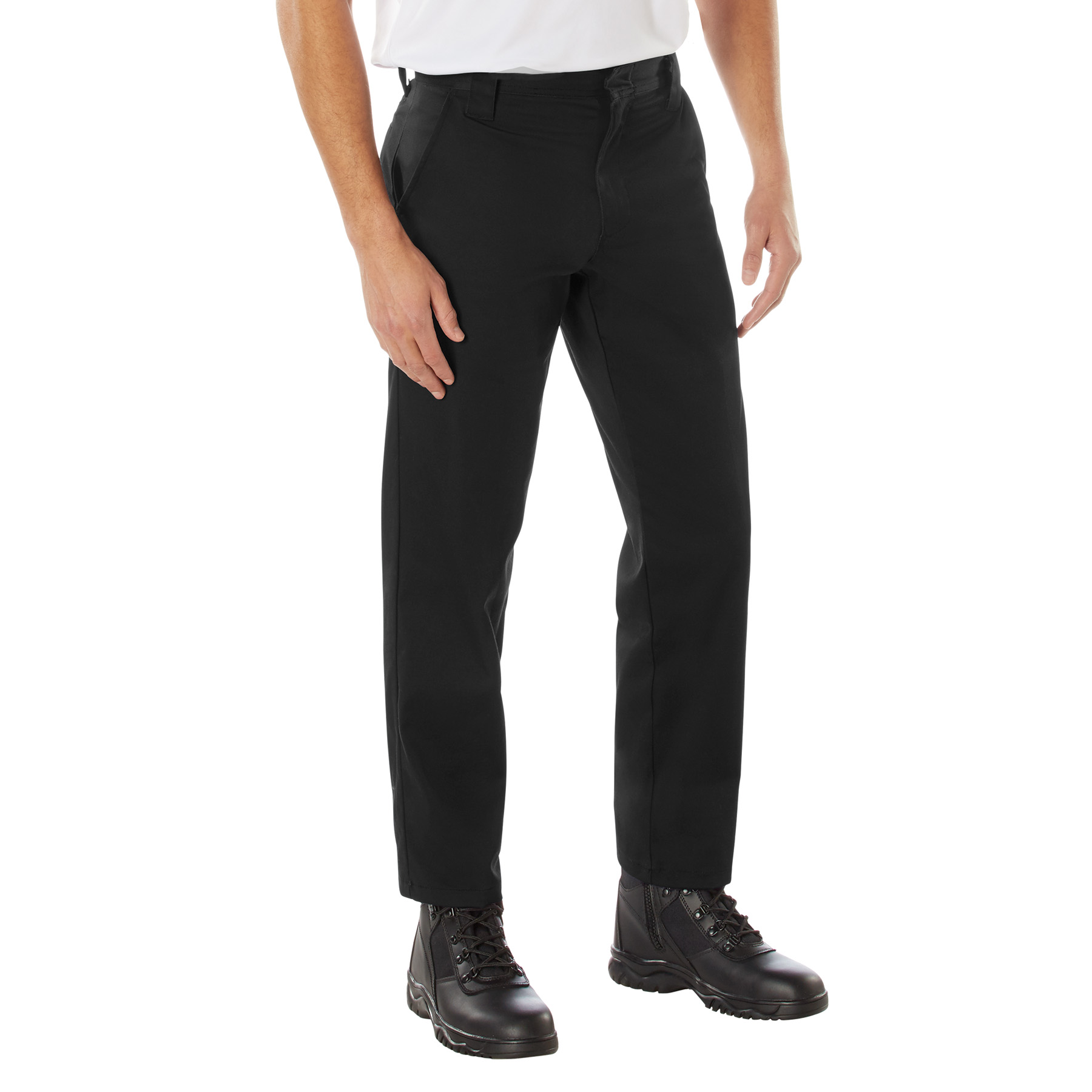 Rothco Active Flex Four Pocket Work Pants - Black, 28W X 30L