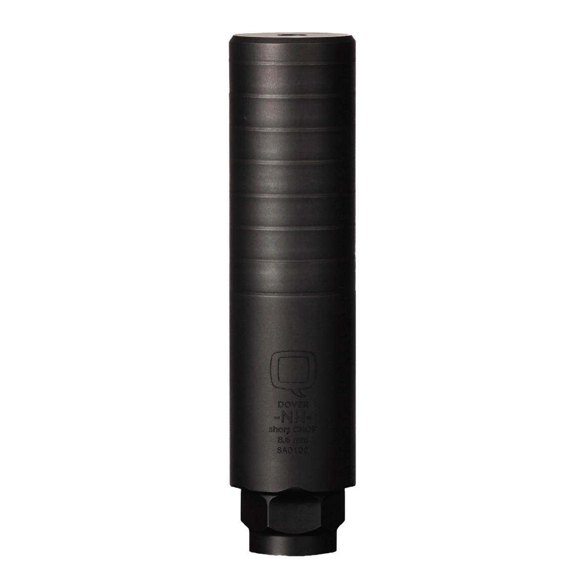 Q Short Chop 8.6MM Silencer, Black Nitride - SILSCQUICKIE86RE