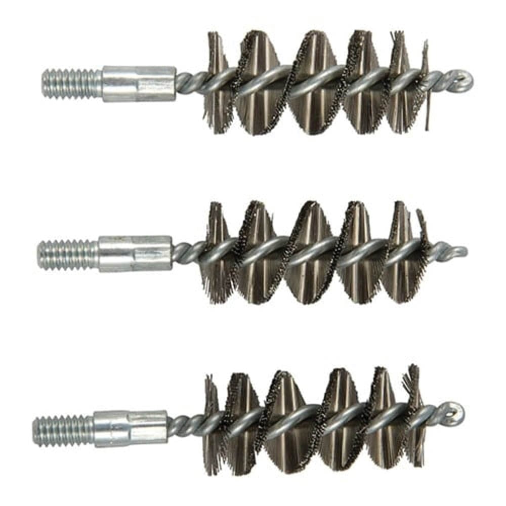 Brownells .50 Cal #8-32 Male Standard Line Bore Brush, Pack of 3