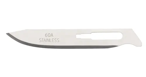 SCALPEL #60A REPLACEMENT BLADES - 10/PK