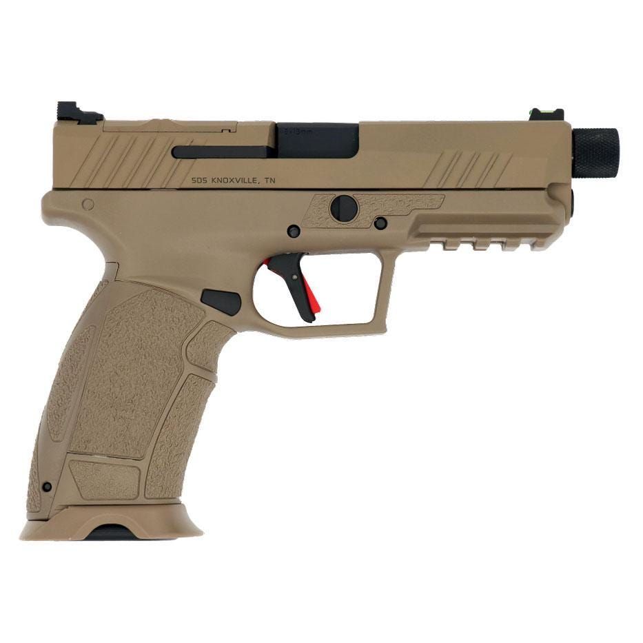 SDS PX9G3 TB 9mm FDE Pistol with Threaded Barrel