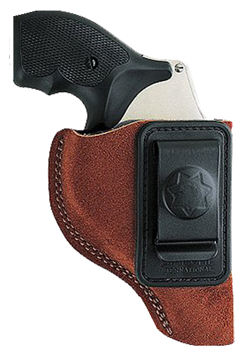 Bianchi Model 6 Right Hand 3" Charter Arms Ultra Lightweight Inside-The-Waistband Holster, Rust Suede Tan - 10380