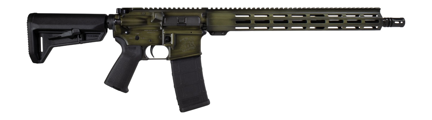 Shark Coast Tactical 5.56 NATO AR Rifle, 16" Barrel