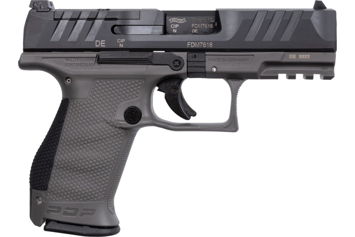 Walther Arms PDP 9MM CPT 4" BLK/GRY OR 15+1 2858436