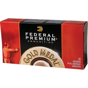 Federal GM45B Premium 45 ACP Full Metal Jacket Semi Wadcutter 185 GR 50Bx
