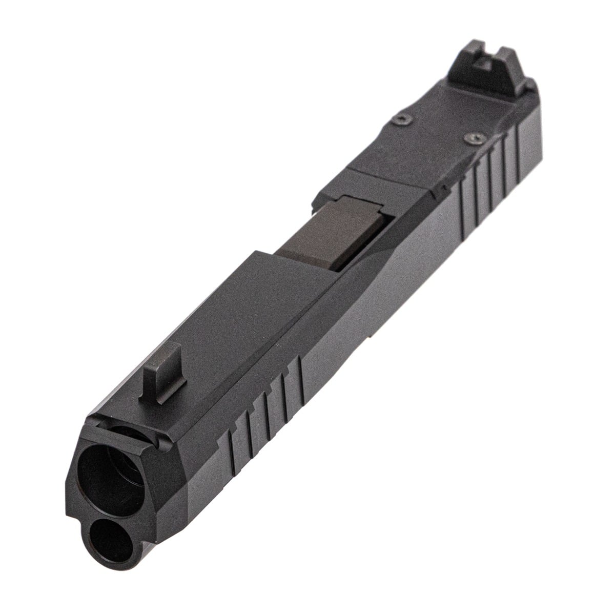PSA Dagger Compact C-1 RMR Compensated Slide Assembly With Non-Threaded Barrel, Black