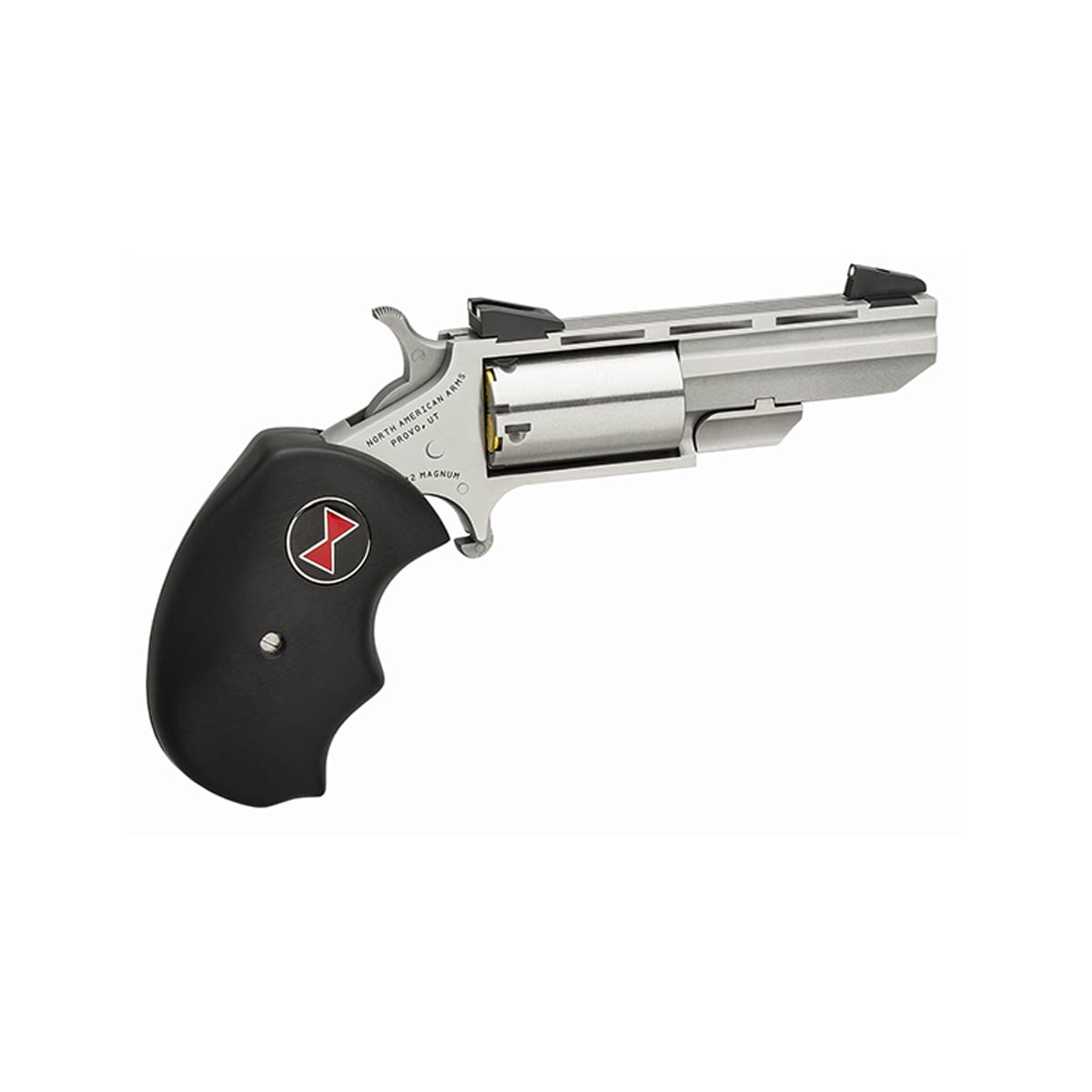NORTH AMERICAN ARMS 22MAG 2″ BLACK WIDOW SS FS - No Credit Card Fees - Low, flat rate shipping
