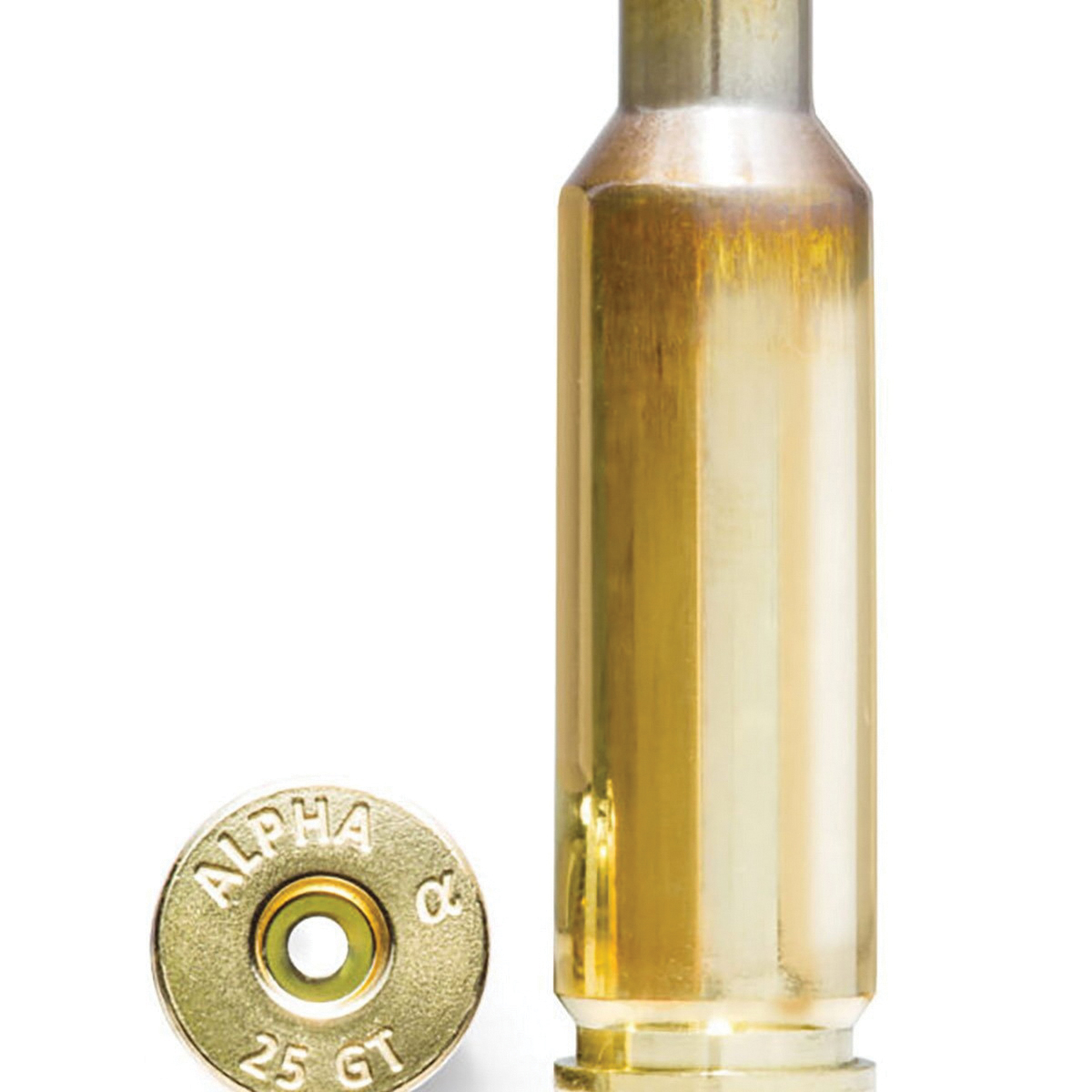 Alpha Munitions .25 GT Rifle Brass, 100rds
