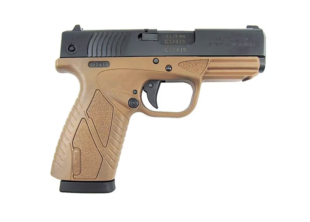 Bersa BPCC 9mm 3.3" Pistol, FDE