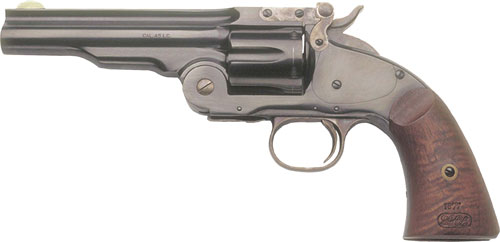 Cimarron No.3 Schofield .38 SPC Revolver - 5" Blued Walnut