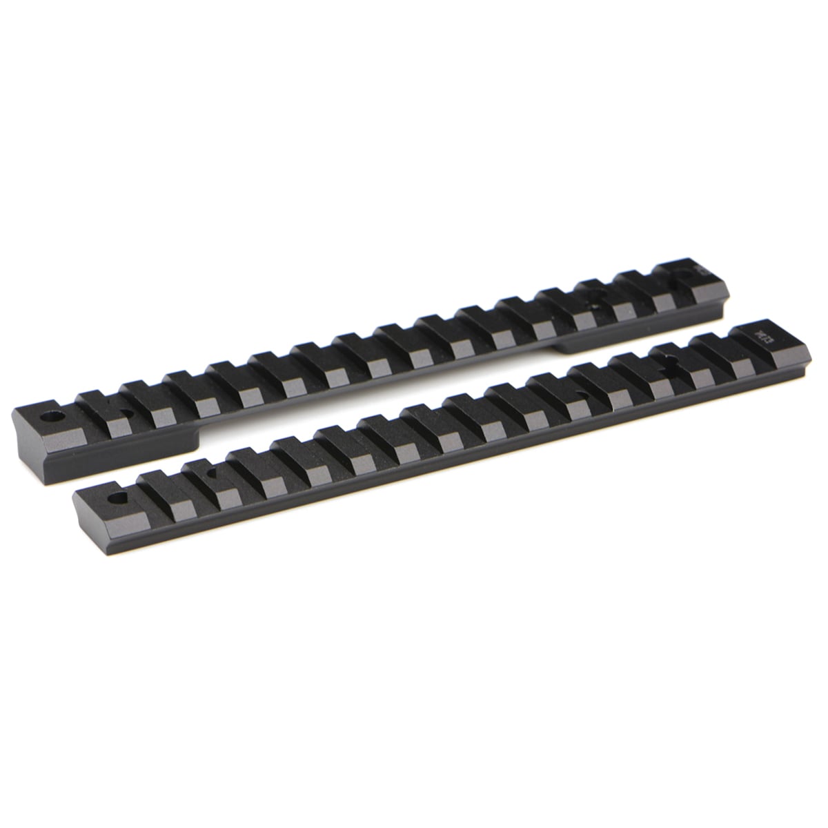 Warne Scope Mounts Mountain Tech Browning X-Bolt Short Action 7075 T6 Aluminum 1-Piece 20 MOA Scope Mount Rail, Hardcoat Anodized Black - 7641-20MOA