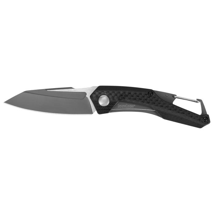 Kershaw Reverb Folding Knife Drop Point, Black/Gray