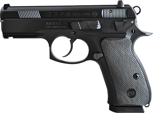 CZ 75 P-01 50th Anniversary 9mm Pistol