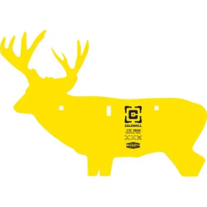 CALDWELL AR500 DEER TARGET 3/8 AR500 STEEL YELLOW
