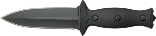 ABKT ELITE BOOT KNIFE 3.5" - BLADE W/ METAL NYLON CLIPS