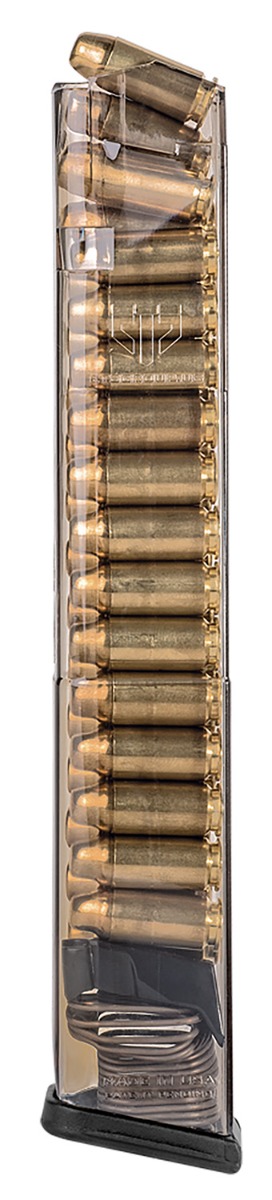 ETS 40 S&W 30rd Glock Magazine, Carbon Smoke - SMK-GLK-22-210