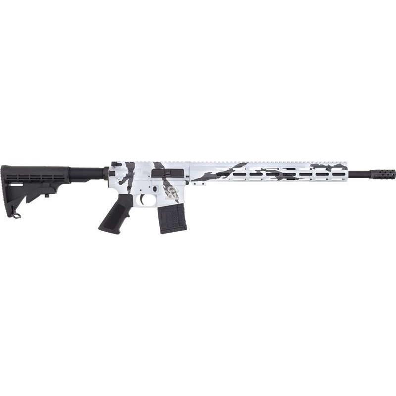 GLFA .223 Wylde Rifle 16" Snow Camo with 30rd Mag