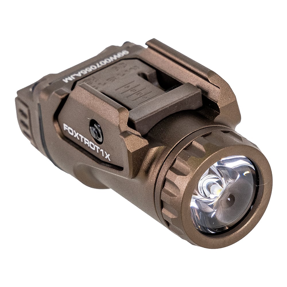 Sig Sauer Foxtrot 1X Weapon 450 Lumens Mounted Light, Flat Dark Earth FDE - 450 Lumens - SOF12002