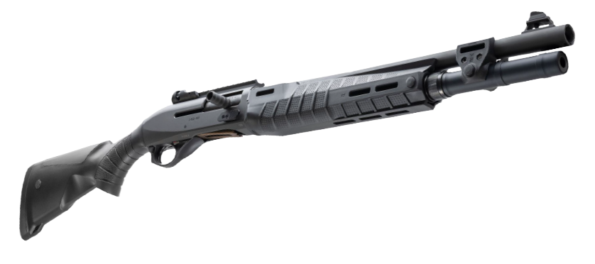 Benelli M2-G1 922r 18.5" 12GA  7rd Semi Automatic Shotgun w/ Fixed Stock, Gray