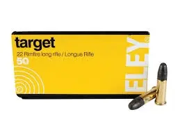ELEY TARGET 22LR 40GR RN 5,000Rds (100 boxes of 50rds)