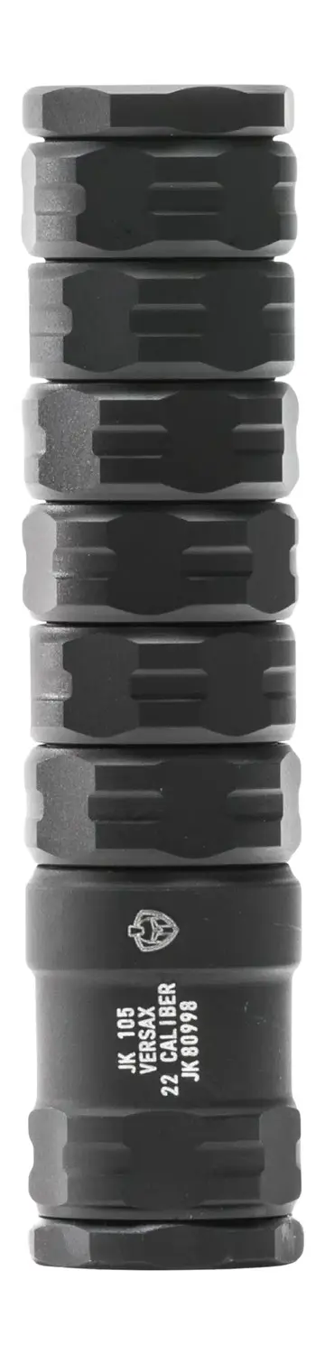 Jk Armament JK105RFX22K RFX 22Cal 1.05" Black Aluminum/Stainless Steel