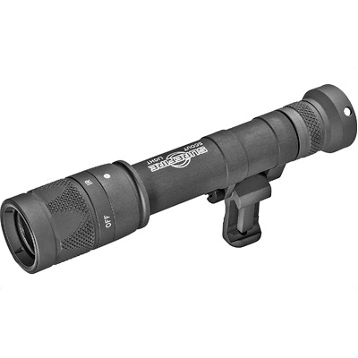 SureFire M640V Scout Pro LED 350 Lumen White/IR Flashlight With Picatinny/M-LOK Mount And Z68 Tailcap, Black - M640V-BK-PRO
