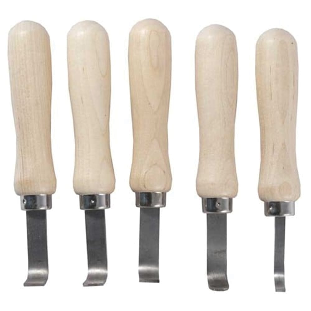 Brownells Complete 7-Piece Curl Scraper Set