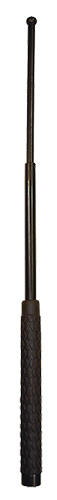 PS Products 26" L Expandable Baton w/ Rubber Handle and Sheath, Black - NS26R