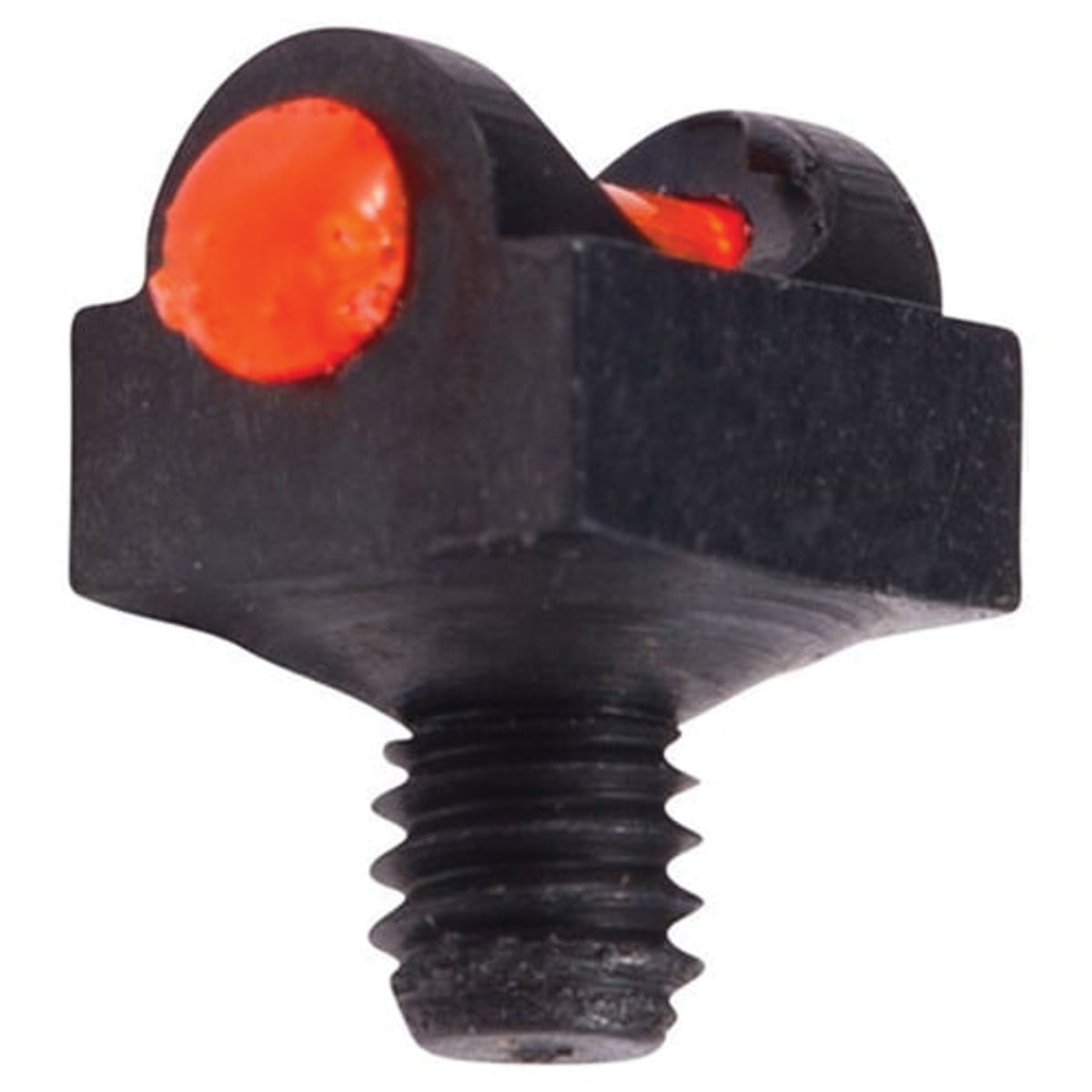 Marble Arms #3-56 Thread 3/32" Shank Shotgun Fiber Optic Sight Front, Orange