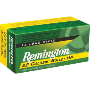Remington Ammo 1522 22LR 40 GR HV Plated Lead Round Nose - 50rd Box
