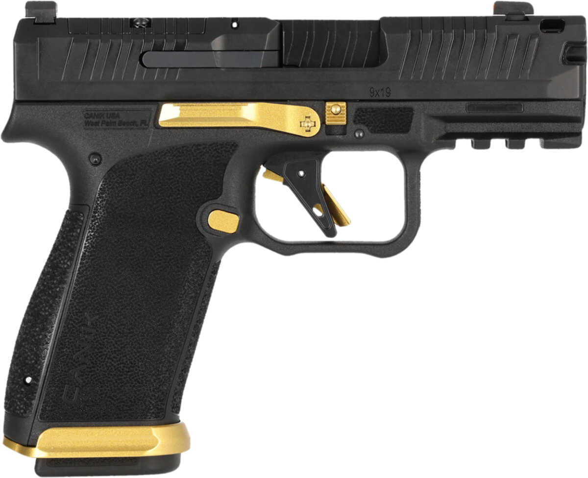 CANIK METE MC9 PRIME 9MM GOLD 17+1 GUN OWNERS OF AMERICA