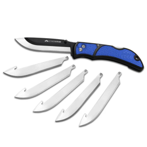 Outdoor-Edge Outdoor Edge RazorEDC Lite Replaceable Blade Folding Knife 3-1/2" Drop Point Blade Blue