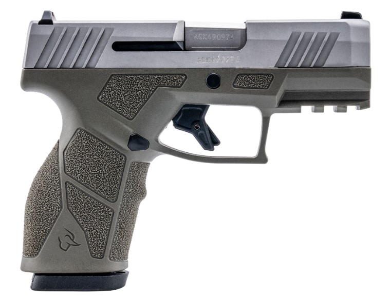 Taurus GX2 9mm Semi-Auto Pistol OD Green/SS