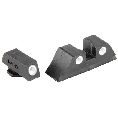 Meprolight Tru-Dot Sight for Glock 20/21/29/30, Green/Yellow - 0102223201