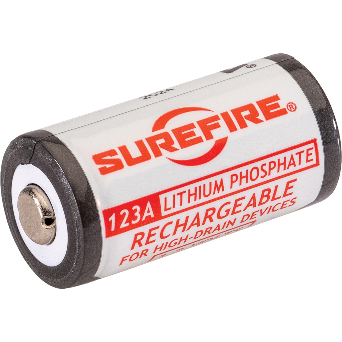 Surefire 3 V Lithium Iron Phosphate Rechargeable Batteries and Charger