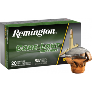 Remington Ammo .308 WIN. 180GR. CORE-LOKT Tipped 20-PACK - 20rd Box