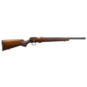 CZ-USA 457 Varmint 22 WMR 20" 5rd Bolt Rifle w/ Heavy Barrel - Black / Wood