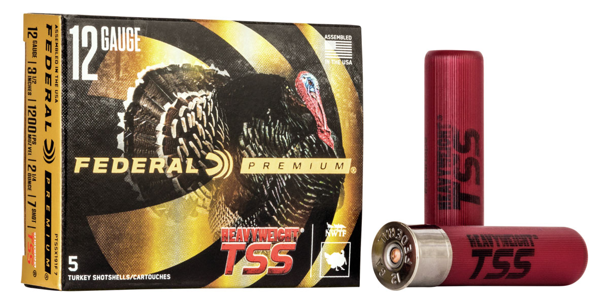 Federal Premium Heavyweight TSS 3.5" 12 Gauge Ammo 7, 5/box - PTSSX191F 7